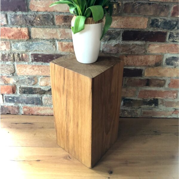 Bloc En Chêne Massif – Cube En Bois Sur Mesure, En Chêne