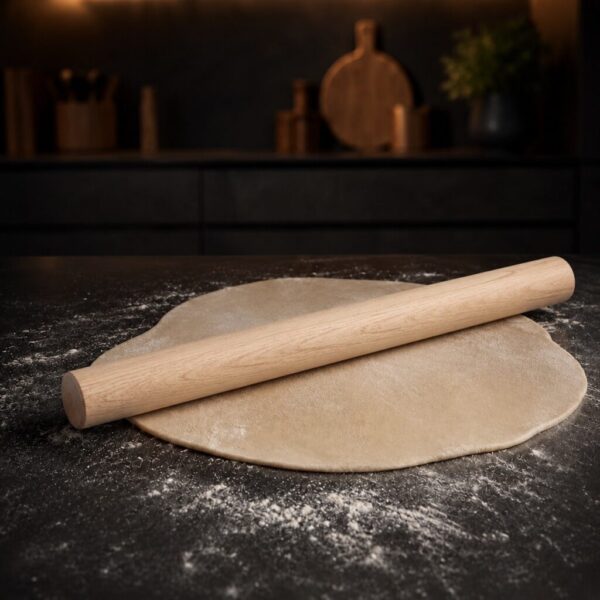 Rouleau À Pâtisserie En Bois Massif – Sans Poignées, En Érable, Pour La Pâtisserie, Rouleau À Pâtisserie