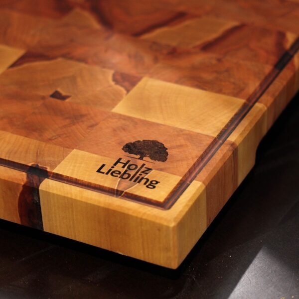 Planche À Découper En Pommier, Bois De Bout, En Pommier, En Bois De Bout, Planche À Découper