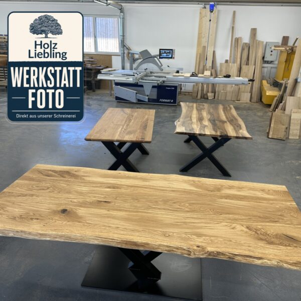 Table À Manger En Chêne Massif Sur Mesure, En Chêne, Dans Une Salle À Manger