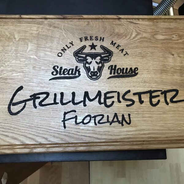 Gravure Personnalisée Pour Votre Produit Holz-Liebling, En Chêne, Avec Option Led, Avec Gravure