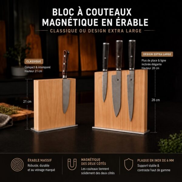 Bloc-Couteaux-Magnetique-Erable-Massif