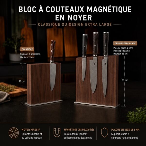 Bloc-Couteaux-Magnetique-Noyer-Massif
