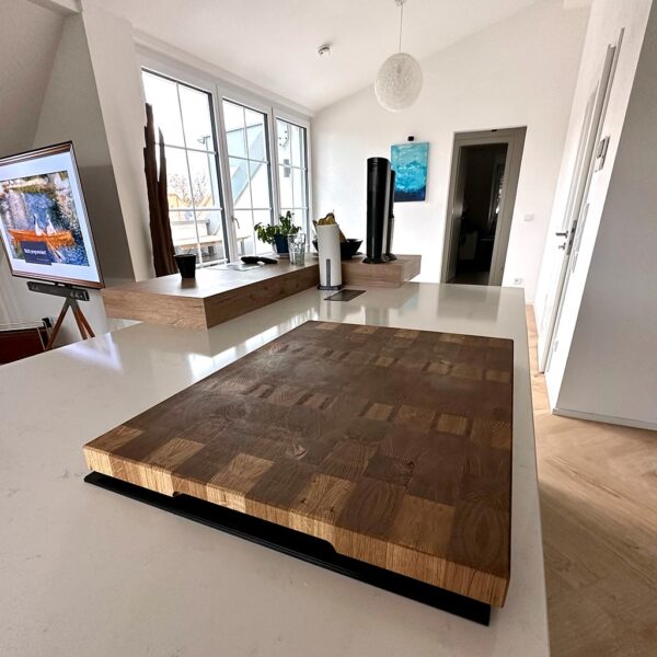 Planche À Découper En Chêne, Bois De Bout, En Chêne, En Bois De Bout, Planche À Découper