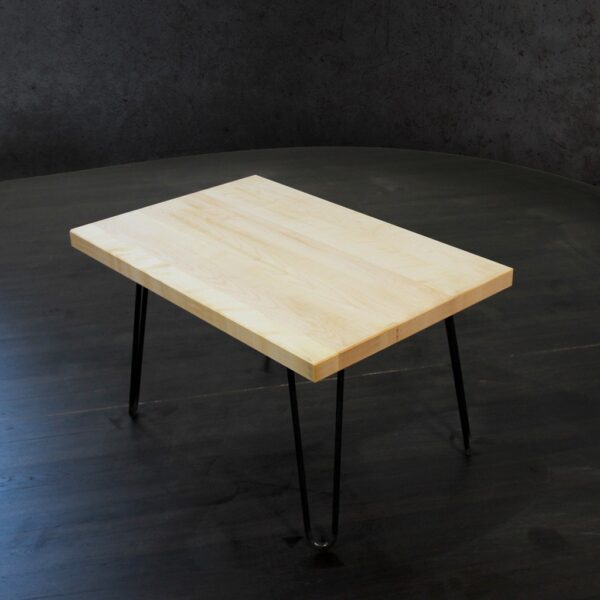 Table Basse En Bois Massif Sur Mesure, En Érable