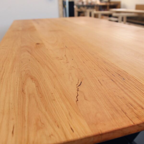 Table À Manger En Aulne Massif Sur Mesure, En Frêne