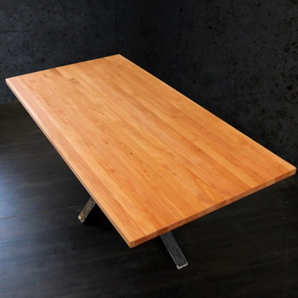 Table À Manger En Hêtre Massif Sur Mesure, En Hêtre