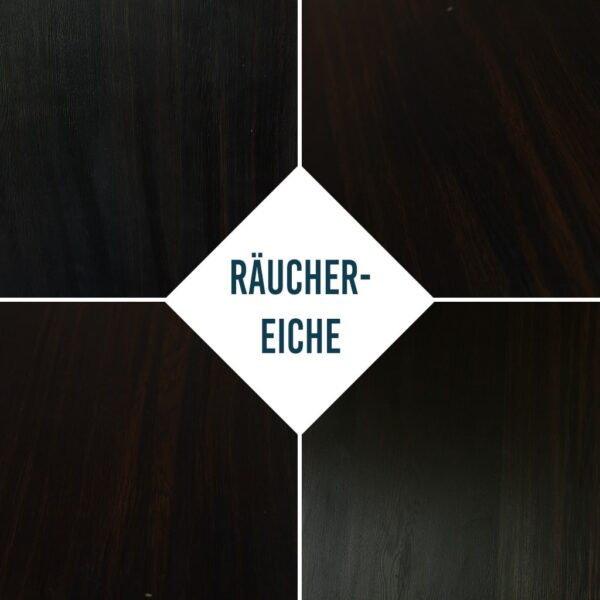 Table À Manger En Chêne Fumé Sur Mesure, En Chêne Fumé, En Chêne