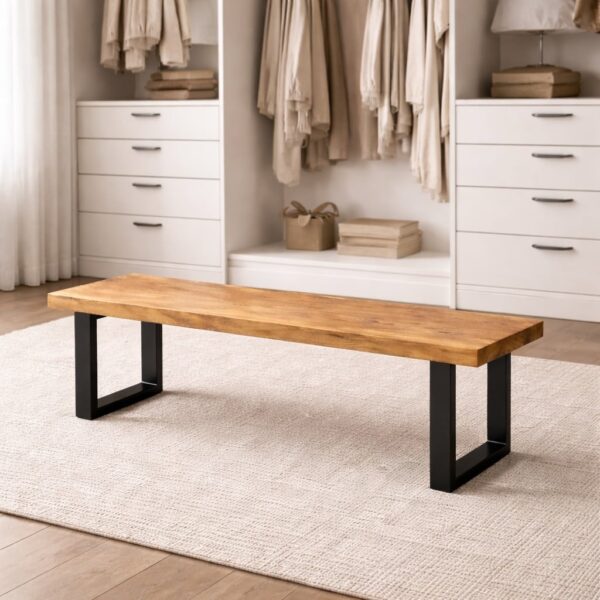 Banc En Bois Massif Sur Mesure, Vue 16