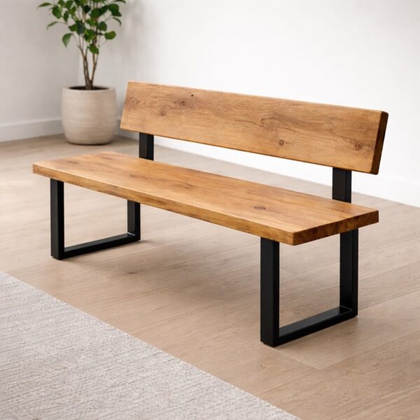 Banc En Bois Massif Sur Mesure, En Chêne