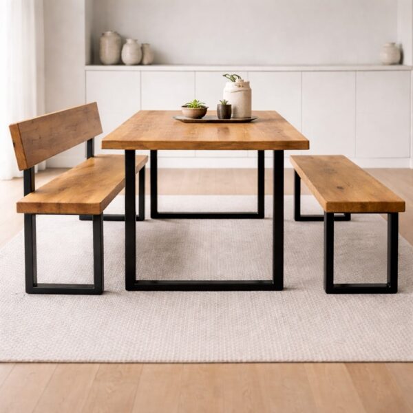 Banc En Bois Massif Sur Mesure, Vue 8