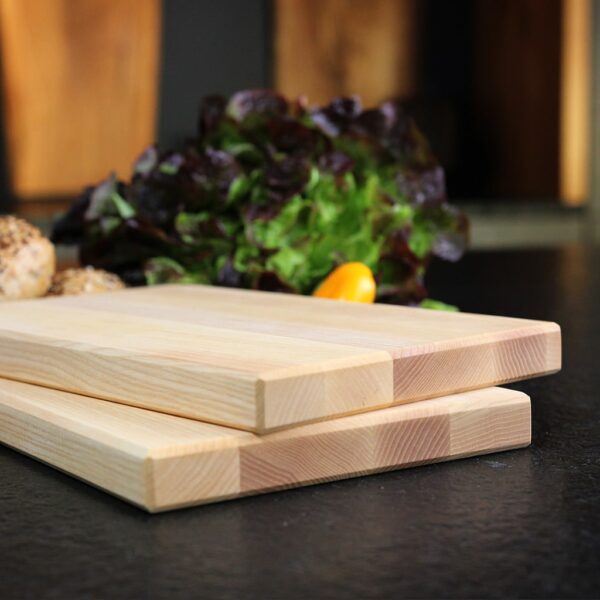 Planche À Tartines En Bois – Planche De Petit-Déjeuner En Bois Massif, En Frêne, Pour Le Pain, Vue De Détail