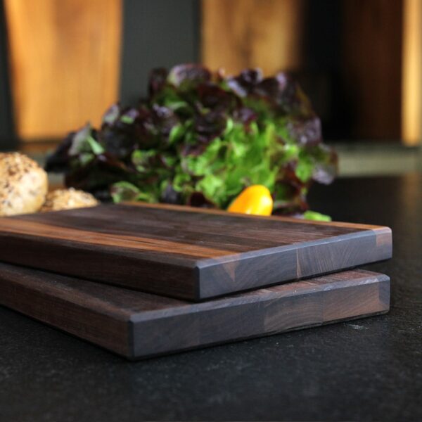 Planche À Tartines En Bois – Planche De Petit-Déjeuner En Bois Massif, En Noyer, Pour Le Pain