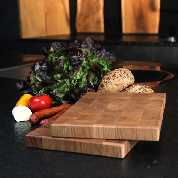 Planche À Tartines En Chêne, Bois De Bout, En Chêne, En Bois De Bout, Pour Le Pain