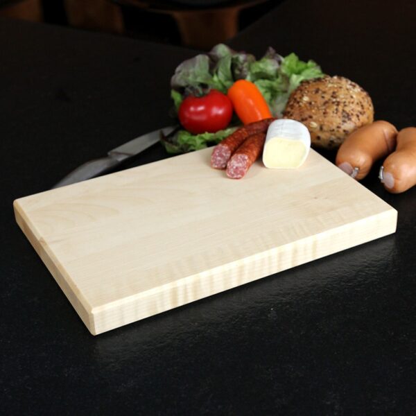 Planche À Tartines En Bois – Planche De Petit-Déjeuner En Bois Massif, En Érable, Pour Le Pain