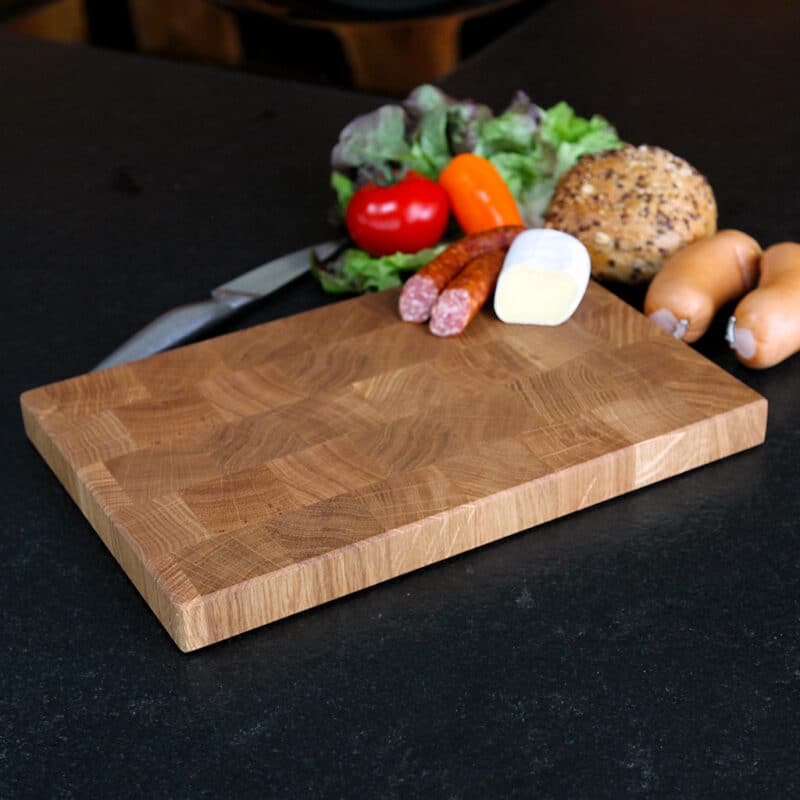Planche À Tartines En Chêne, Bois De Bout, En Chêne, En Bois De Bout, Pour Le Pain