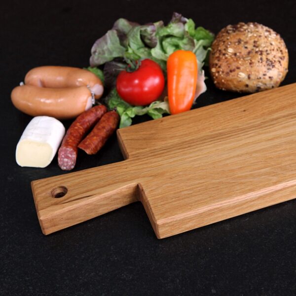 Planche À Tapas Avec Poignée – Planche De Service En Chêne, En Chêne