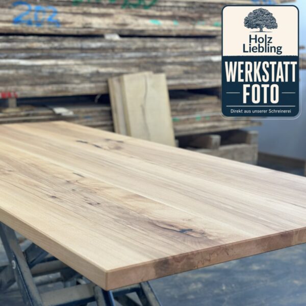 Table À Manger En Hêtre Cœur Massif Sur Mesure, En Hêtre