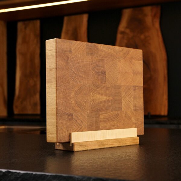 Support Pour Planches À Découper En Bois Massif, En Chêne, En Érable