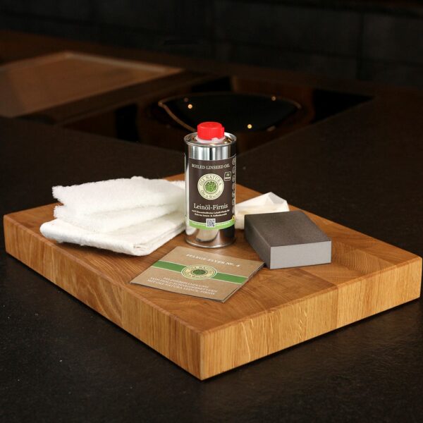 Kit D’entretien Pour Planches À Découper En Bois, Avec Accessoires D’entretien