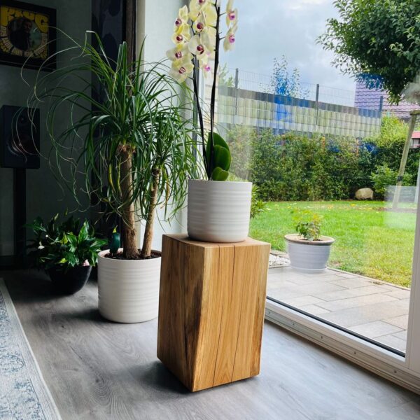 Bloc En Chêne Massif – Cube En Bois Sur Mesure, Vue 4