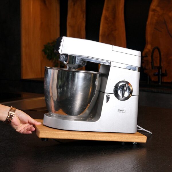 Plateau Coulissant Pour Kenwood – Planche Roulante En Bois, Avec Robot Kenwood