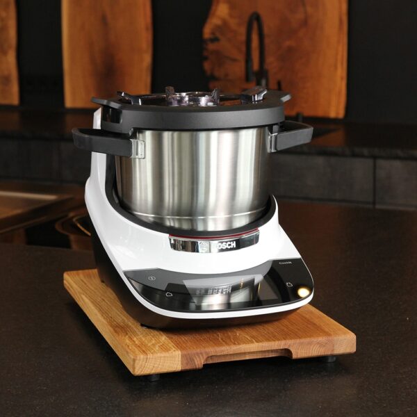 Plateau coulissant pour Bosch Cookit – planche roulante en bois, vue principale