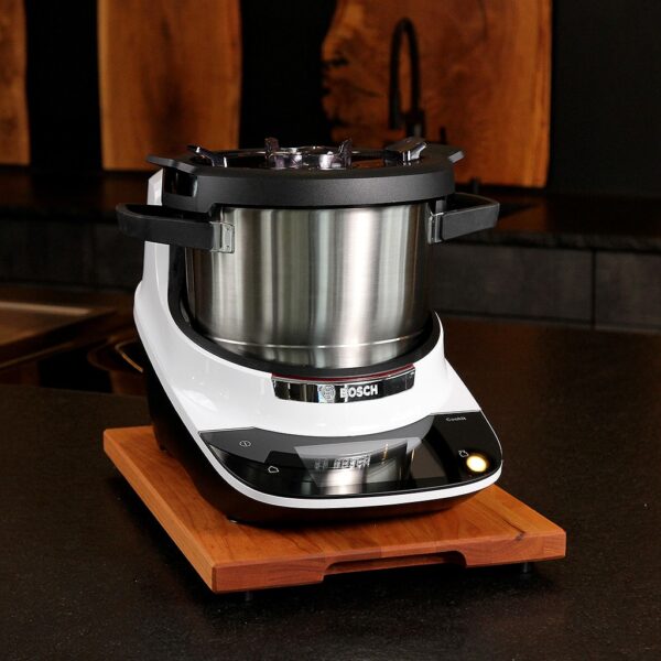 Plateau Coulissant Pour Bosch Cookit – Planche Roulante En Bois, En Merisier, Avec Bosch Cookit