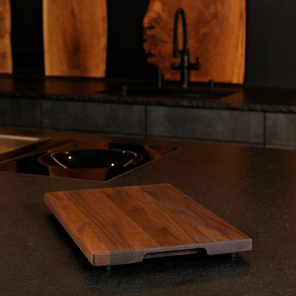 Plateau Coulissant Pour Bosch Cookit – Planche Roulante En Bois, En Noyer, Avec Bosch Cookit