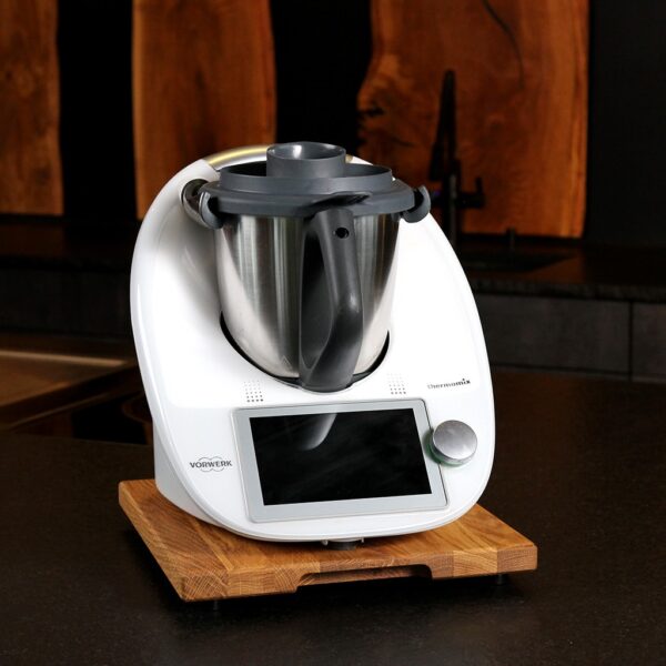 Plateau coulissant pour Thermomix – planche roulante en bois, vue principale