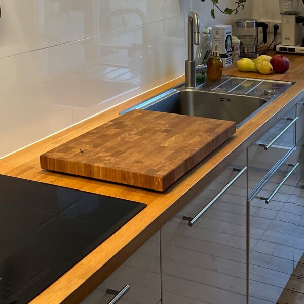 Planche À Découper En Chêne, Bois De Bout, En Chêne, En Bois De Bout, Planche À Découper