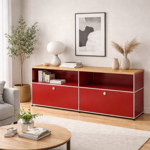 Plateau En Bois Pour Meuble Usm Haller – Vue Produit 6