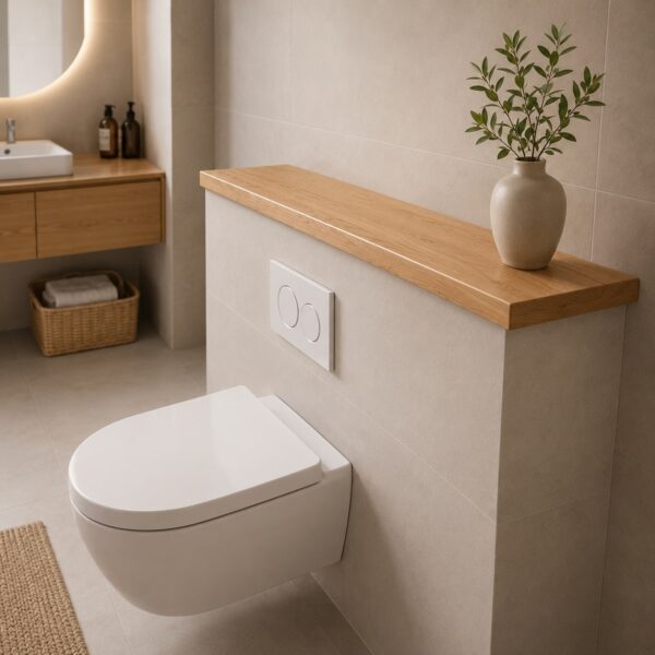Dessus De Muret En Bois Sur Mesure, Vue Principale