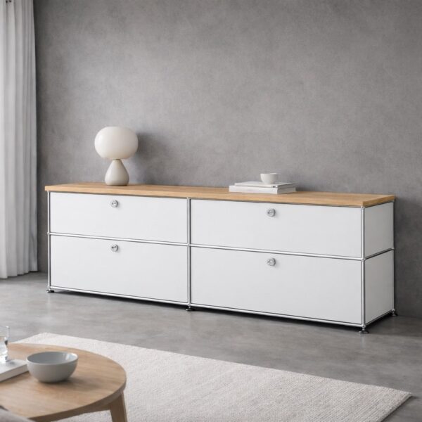 Plateau En Bois Pour Meuble Usm Haller – Vue Produit 2