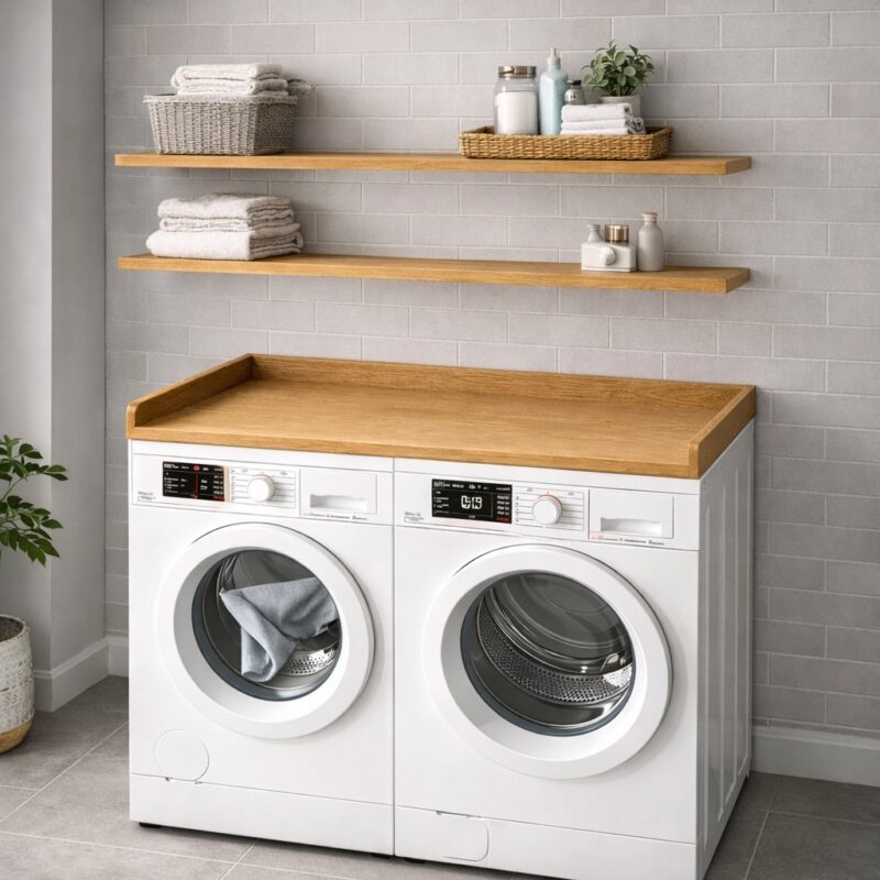 Plan de travail pour lave-linge et sèche-linge – vue produit 2