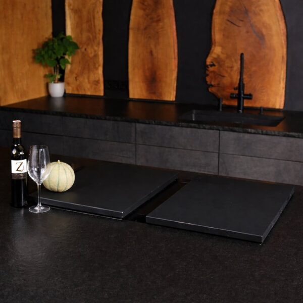 Cache-Plaque De Cuisson Sur Mesure Noir – Vue Produit 11