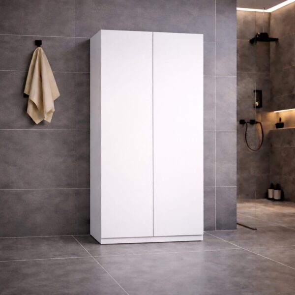 Armoire De Salle De Bains Sur Mesure, Blanc
